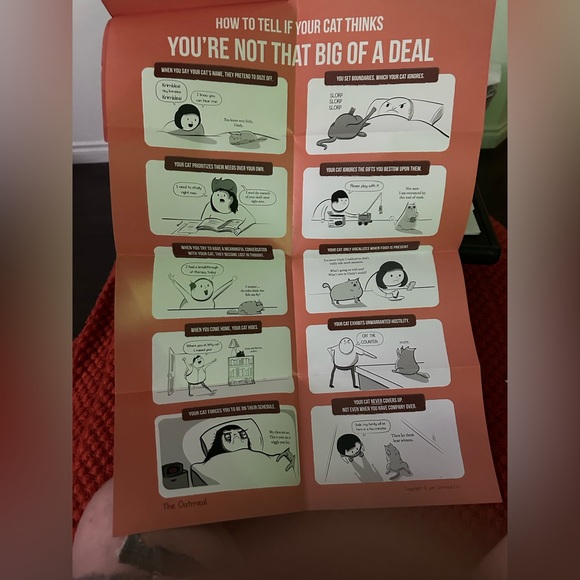 The oatmeal’s book “why my cat is more impressive than your baby” - Picture 2 of 5